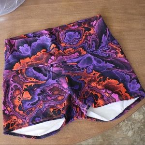 FRW radon spandex shorts